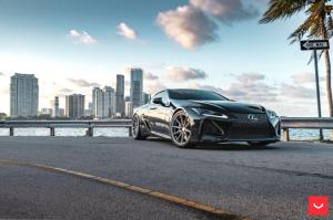 2019 Lexus LC500 on Vossen Wheels (HF-3)